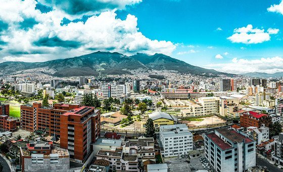 Quito, the capital of Ecuador.